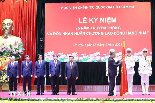 Tổng Bí thư, Chủ tịch nước Tô Lâm: Xây dựng Học viện Chính trị quốc gia Hồ Chí Minh trở thành hình mẫu về công tác xây dựng Đảng