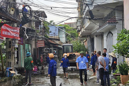 Quận Hà Đông cưỡng chế thu hồi đất phục vụ dự án Trạm bơm tiêu Yên Nghĩa