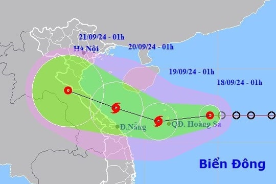 Cập nhật áp thấp nhiệt đới đang mạnh lên và chỉ đạo ứng phó cụ thể