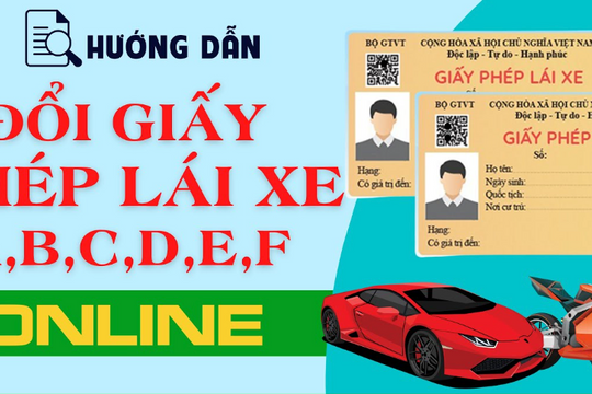 Cảnh báo dịch vụ cấp, đổi giấy phép lái xe online lừa đảo