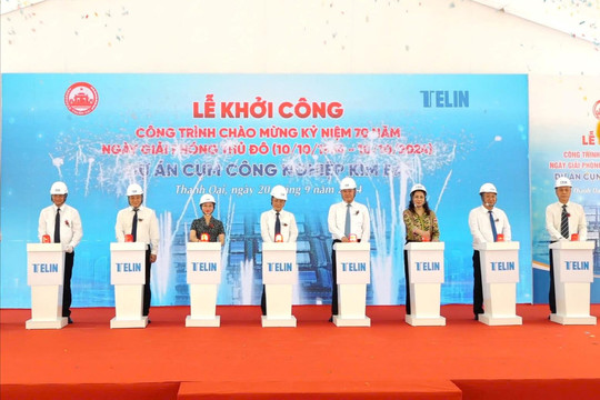 Thanh Oai: Khởi công xây dựng Cụm công nghiệp Kim Bài và nâng cấp tỉnh lộ 429A