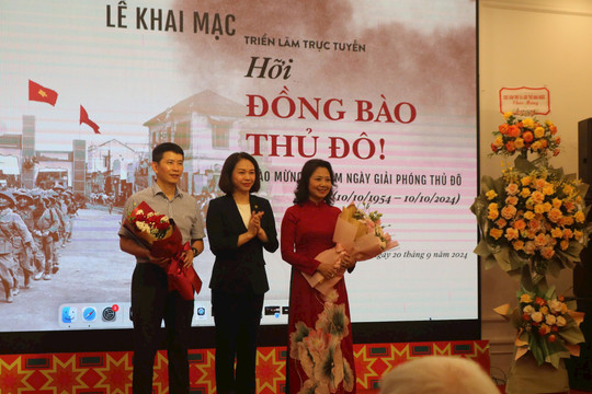 Khai mạc triển lãm 3D trực tuyến “Hỡi đồng bào Thủ đô”