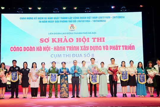 Công đoàn ngành Y tế Hà Nội đạt giải Nhất vòng sơ khảo hội thi “Công đoàn Hà Nội - hành trình xây dựng và phát triển”