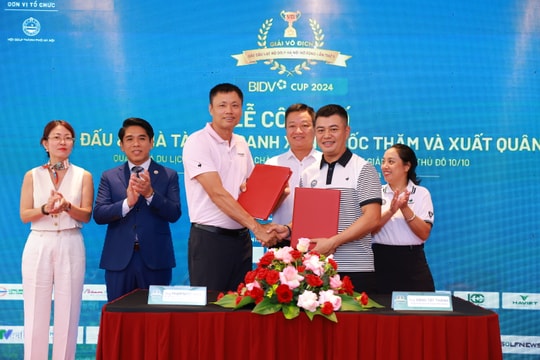 1.500 VĐV tham gia chung kết Giải vô địch các CLB golf Hà Nội mở rộng 2024