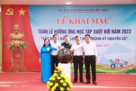 Hà Nội: Tuần lễ hưởng ứng học tập suốt đời diễn ra từ ngày 1 đến 7-10