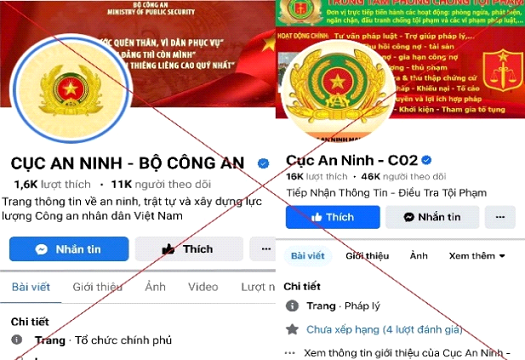 Các trang Facebook tích xanh hỗ trợ lấy lại tiền bị lừa là giả