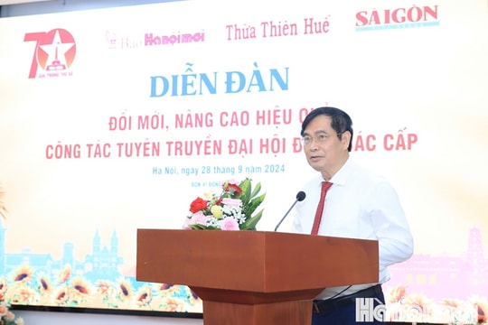 Phó Trưởng ban Tuyên giáo Trung ương Phan Xuân Thủy: Cần bảo đảm đúng định hướng chính trị, tư tưởng