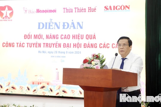 Phó Tổng Biên tập Báo Sài Gòn Giải Phóng Nguyễn Ngọc Anh: Tuyên truyền đại hội Đảng các cấp: Nhiệm vụ chính trị trọng tâm bậc nhất của báo Đảng