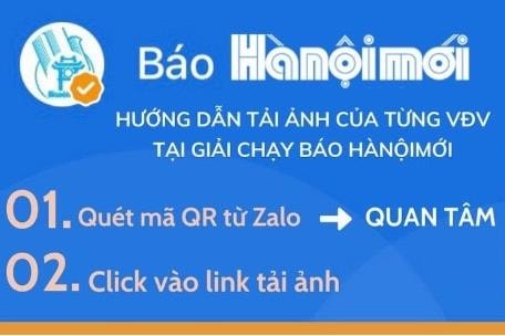 Tra cứu hình ảnh các vận động viên trên đường đua Giải chạy Báo Hànộimới 2024 cùng AI