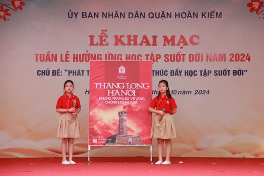 Quận Hoàn Kiếm khai mạc tuần lễ hưởng ứng học tập suốt đời