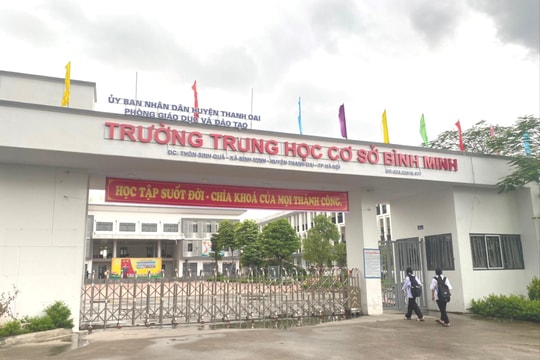 Thông tin thêm vụ nghi ngộ độc do uống nước ngọt miễn phí của học sinh Trường THCS Bình Minh