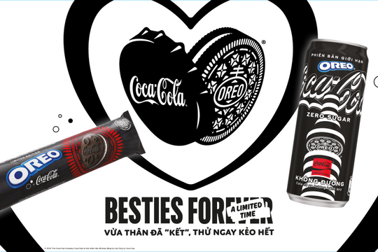 Sự kết hợp độc đáo của “đôi bạn thân” OREO® và Coca-Cola®