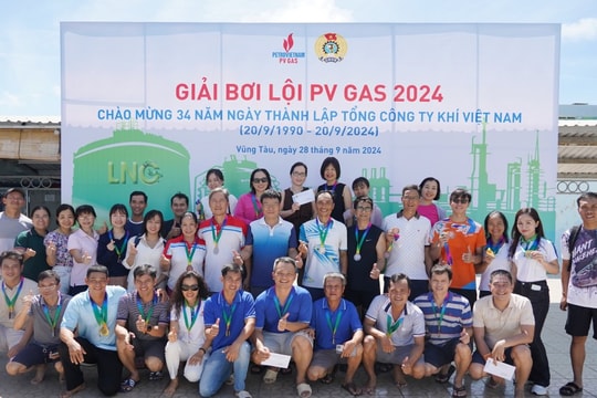 PV GAS tổ chức 2 giải thể thao chào mừng tuổi 34 phát triển