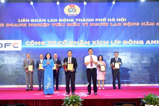 Tôn vinh 10 doanh nghiệp tiêu biểu vì người lao động năm 2024