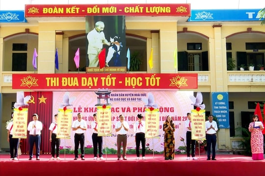 Hoài Đức khai mạc và phát động Tuần lễ hưởng ứng học tập suốt đời