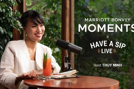 Trải nghiệm tham gia trực tiếp podcast “Have A Sip” tại thành phố Hồ Chí Minh cùng Marriott Bonvoy