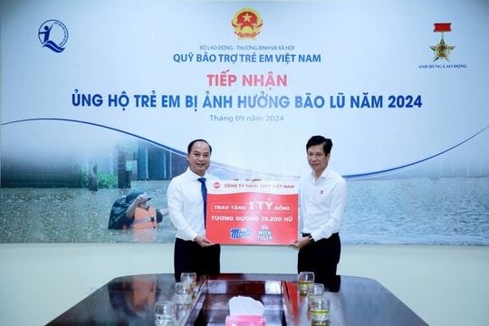 Hỗ trợ dinh dưỡng cho trẻ em bị ảnh hưởng do bão lũ
