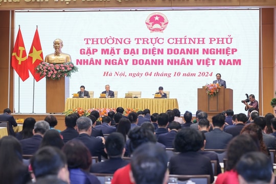 Thủ tướng Phạm Minh Chính: Doanh nghiệp, doanh nhân Việt Nam thực hiện "5 tiên phong" phát triển cùng đất nước