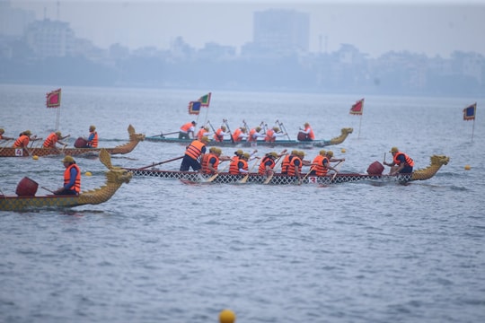 Giải Bơi chải thuyền rồng Hà Nội mở rộng năm 2024 diễn ra ngày 13-10