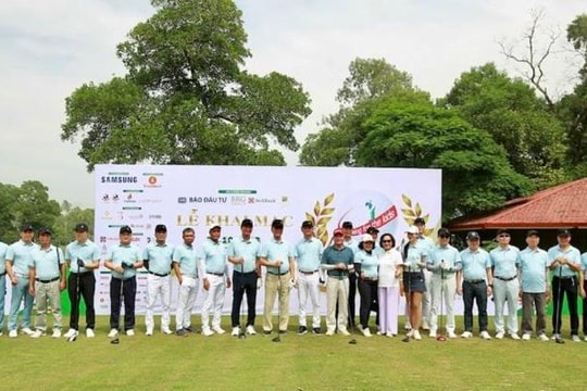 Giải golf "Vì trẻ em Việt Nam" sẽ diễn ra vào ngày 12-10