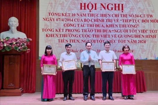 Quốc Oai tuyên dương, khen thưởng nhiều tập thể, cá nhân người tốt, việc tốt