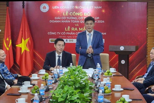 Ra mắt Giải Cờ tướng, Cờ tướng úp doanh nhân toàn quốc 2024