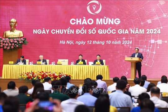 Thủ tướng Phạm Minh Chính: Thúc đẩy chuyển đổi số để Việt Nam bắt kịp, tiến cùng, vượt lên