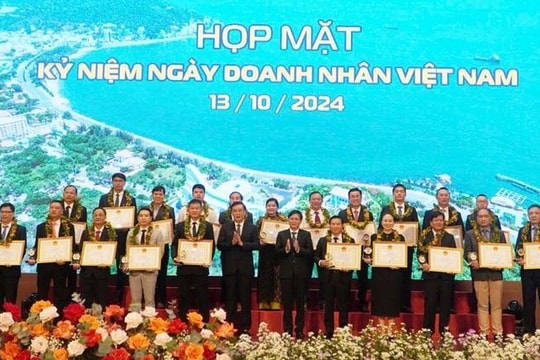 Bà Rịa - Vũng Tàu: Họp mặt kỷ niệm 20 năm ngày doanh nhân Việt Nam
