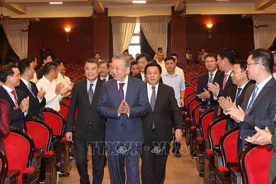 Tổng Bí thư, Chủ tịch nước Tô Lâm dự khai giảng lớp bồi dưỡng cán bộ quy hoạch Ủy viên Trung ương Đảng khóa XIV