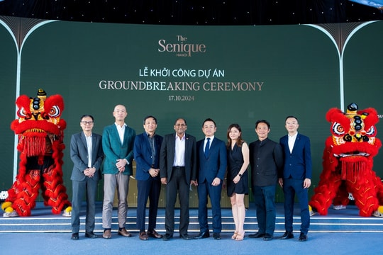 CapitaLand Development khởi công The Senique Hanoi, dự án thứ ba được ra mắt trong năm 2024