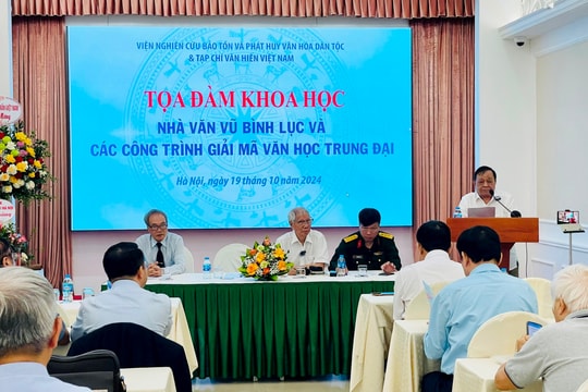 Nhà văn Vũ Bình Lục - người giải mã văn học trung đại thông tuệ