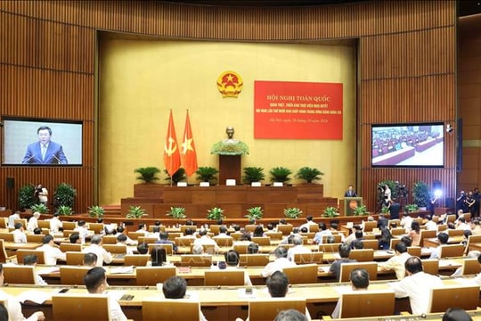 Khai mạc Hội nghị toàn quốc quán triệt, triển khai thực hiện Nghị quyết Hội nghị Trung ương 10, khóa XIII