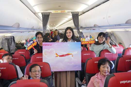 Cùng Vietjet tôn vinh một nửa xinh đẹp của thế giới nhân ngày 20-10