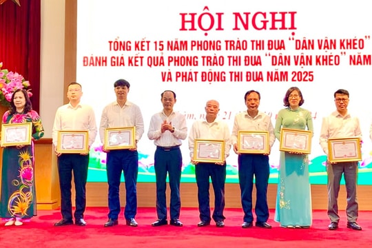 Gia Lâm: Hơn 2.100 mô hình được công nhận là điển hình "Dân vận khéo"