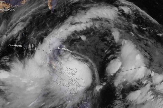 Philippines ngừng nhiều hoạt động do bão Trami