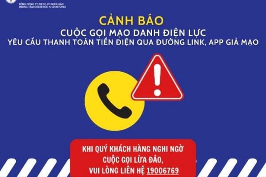 Mạo danh nhân viên điện lực thông báo cắt điện