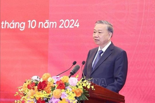 Phát biểu của Tổng Bí thư Tô Lâm tại Kỷ niệm 75 năm Ngày truyền thống Ban Đối ngoại Trung ương