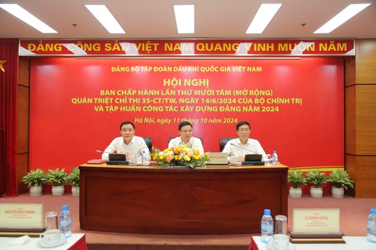 Đảng bộ Tập đoàn Dầu khí quốc gia Việt Nam: Quyết tâm hoàn thành toàn diện, vượt cao các chỉ tiêu nhiệm kỳ 2020-2025