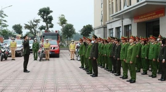Công an huyện Phú Xuyên đảm bảo an ninh chính trị địa phương