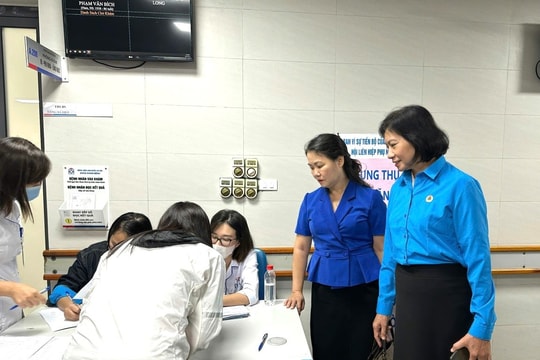 Tầm soát ung thư cho 400 nữ Công đoàn viên ngành Giao thông vận tải Hà Nội