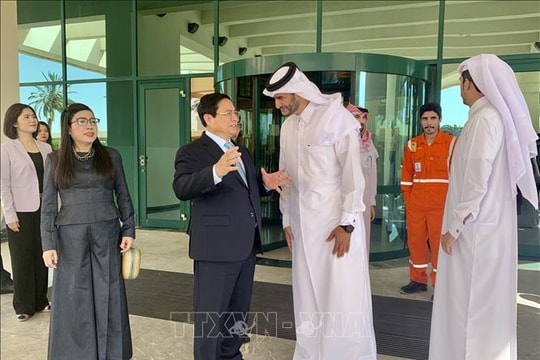 Thủ tướng Phạm Minh Chính thăm Khu công nghiệp Ras Laffan, kết thúc chuyến thăm Qatar