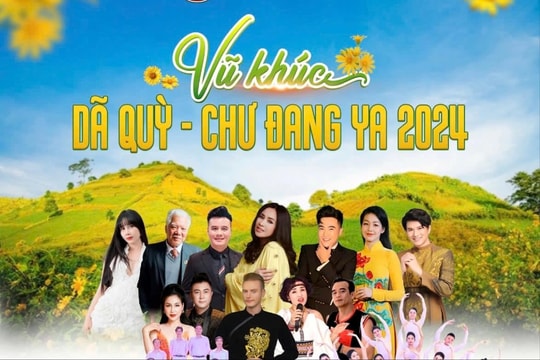 “Vũ khúc dã quỳ - Chư Đang Ya 2024” - Nổi bật vẻ đẹp Gia Lai kỳ vĩ