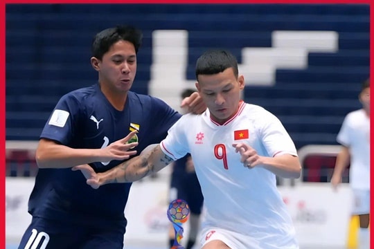 Thắng đậm Brunei, đội tuyển futsal Việt Nam rộng cửa vào bán kết giải futsal Đông Nam Á