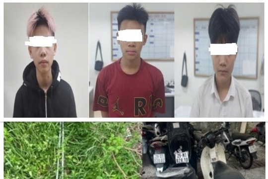 Tóm gọn băng cướp tuổi teen sử dụng hung khí gây án trong đêm