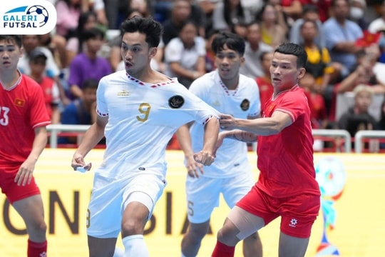 Thua Indonesia, futsal Việt Nam giành ngôi Á quân giải vô địch Đông Nam Á