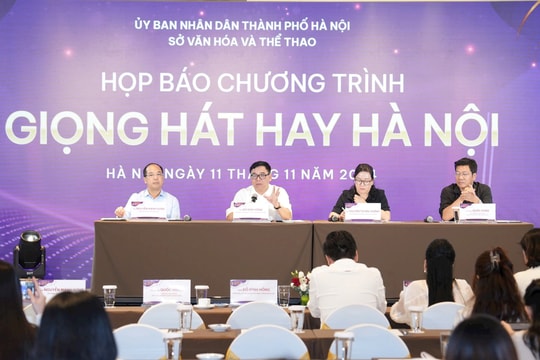Cuộc thi “Giọng hát hay Hà Nội” năm 2024 có chủ đề “Hà Nội - Một trái tim hồng”