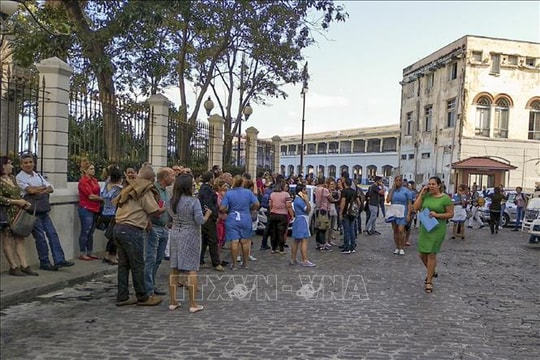Động đất kép tại Cuba không gây thiệt hại về người