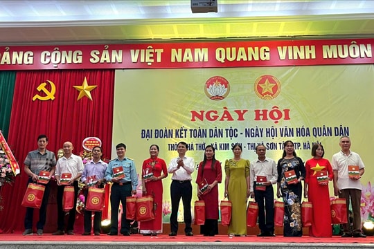 Thôn Nhà Thờ tưng bừng Ngày hội Đại đoàn kết toàn dân tộc năm 2024