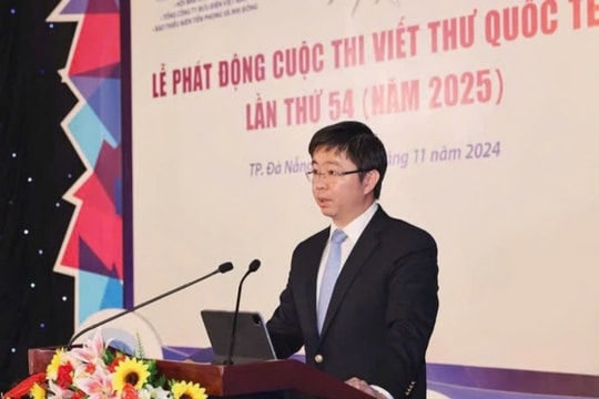 Phát động cuộc thi viết thư quốc tế UPU lần thứ 54