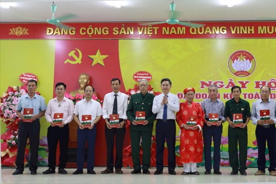 Thôn 1, xã Vạn Phúc (huyện Thanh Trì) tăng cường khối đại đoàn kết toàn dân tộc